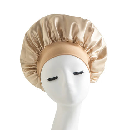 Bonnet en Satin Nuit
