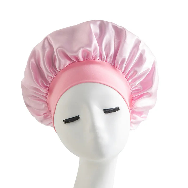 Bonnet en Satin Nuit